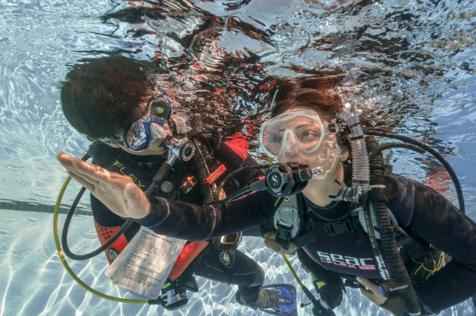 Start PADI Open Water Diver opleiding