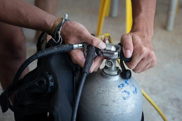 onderhoud duikmateriaal