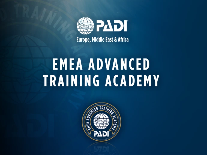PADI EMEA Advanced Training Academy voor nieuwe PADI-instructeurs