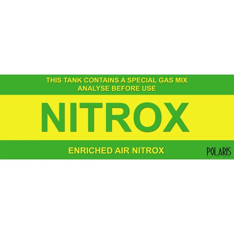 Nitrox sticker (29 x 10 cm)