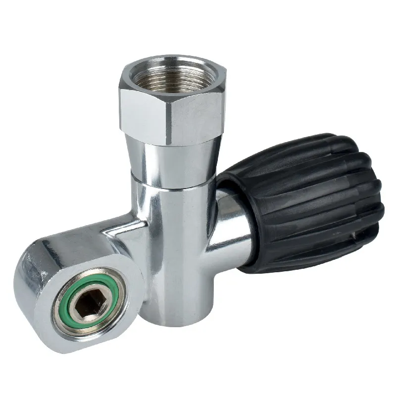 [67-26B] SEAC modulaire dubbelkraan voor duikfles INT / DIN